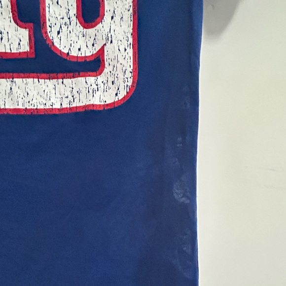 New York Giants Official Sheer Embroidered Logo Tee - Picture 3 of 8